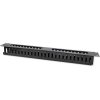 Qoltec Organizer kabli do szaf RACK 19 | 24 porty | 1U